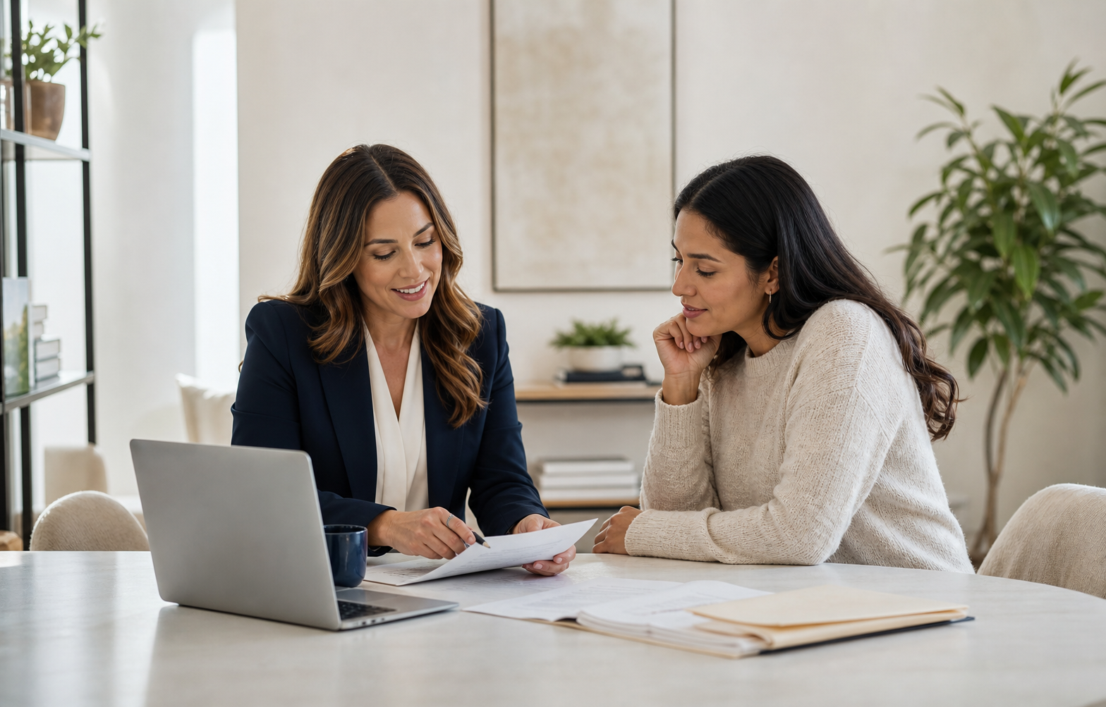 A Case Axis navigator helping a client organize legal documents